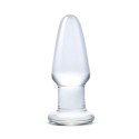 Szklany plug analny - Glas Butt Plug 8,9 cm Glas