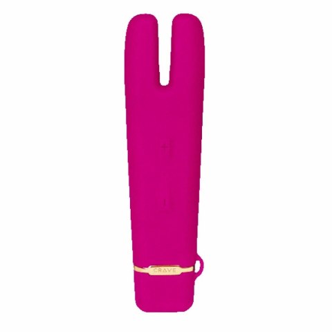 Wibrator - Crave Duet Flex Pink Crave Wibrator - Crave Duet Flex Pink Crave