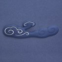 Wibrator typu króliczek - Sky by Ave Alto L Rabbit Vibrator Blue Sky by Ave