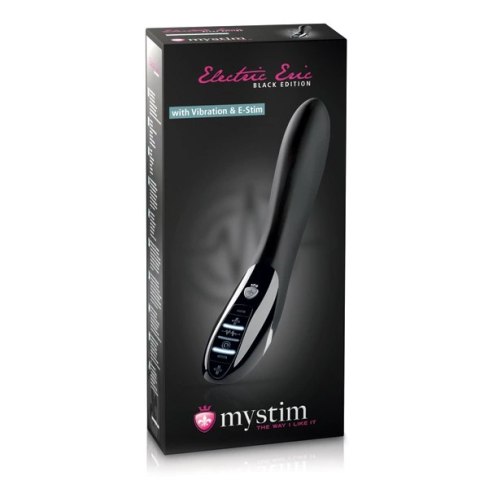 Wibrator z elektrostymulacją - Mystim Electric Eric eStim Black Mystim Wibrator z elektrostymulacją - Mystim Electric Eric eStim Black Mystim