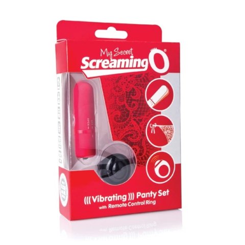 Zdalnie sterowany wibrator do majteczek - The Screaming O Remote Control Panty Vibe Red The Screaming O Zdalnie sterowany wibrator do majteczek - The Screaming O Remote Control Panty Vibe Red The Screaming O