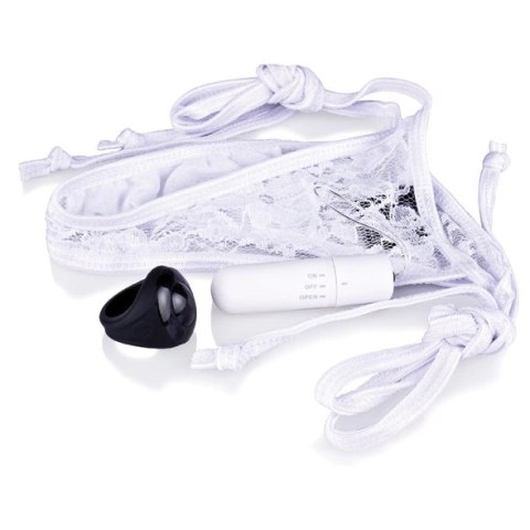 Zdalnie sterowany wibrator do majteczek - The Screaming O Remote Control Panty Vibe White The Screaming O