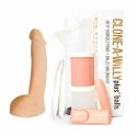 Zestaw do klonowania penisa z jądrami - Clone A Willy Kit Including Balls Nude Clone A Willy