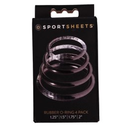 Zestaw pierścieni - Sportsheets O-Rings Set 4 Assorted Sizes Sportsheets