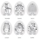 Zestaw sześciu masturbatorów - Tenga Egg 6 Styles Pack Serie 2 Tenga