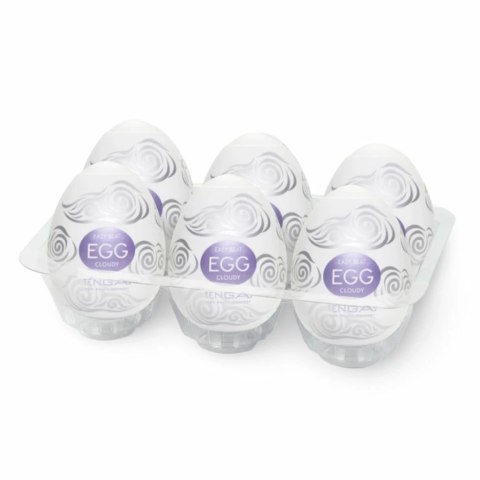 Zestaw sześciu masturbatorów - Tenga Egg Cloudy Tenga Zestaw sześciu masturbatorów - Tenga Egg Cloudy Tenga