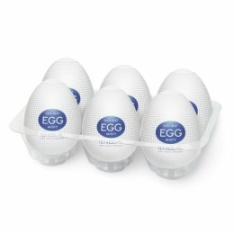 Zestaw sześciu masturbatorów - Tenga Egg Misty Tenga