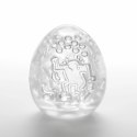 Zestaw sześciu masturbatorów - Tenga Keith Haring Egg Dance Tenga