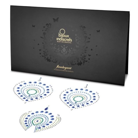 Biżuteria do ciała - Bijoux Indiscrets Flamboyant Blue & Green Bijoux Indiscrets Biżuteria do ciała - Bijoux Indiscrets Flamboyant Blue & Green Bijoux Indiscrets