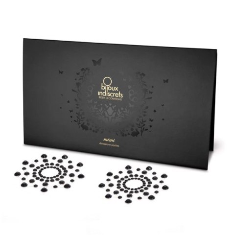 Biżuteria na piersi - Bijoux Indiscrets Mimi Black Bijoux Indiscrets Biżuteria na piersi - Bijoux Indiscrets Mimi Black Bijoux Indiscrets