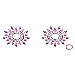 Biżuteria na piersi - Petits Joujoux Gloria Black & Pink Petits Joujoux