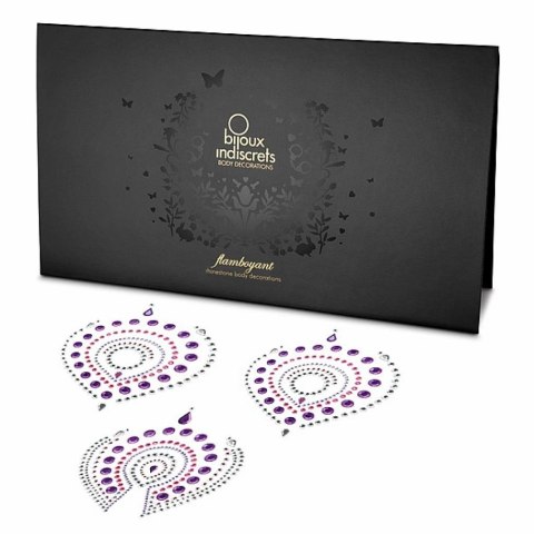 Dekoracje na ciało - Bijoux Indiscrets Flamboyant Purple & Pink Bijoux Indiscrets Dekoracje na ciało - Bijoux Indiscrets Flamboyant Purple & Pink Bijoux Indiscrets