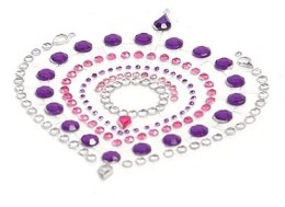 Dekoracje na ciało - Bijoux Indiscrets Flamboyant Purple & Pink Bijoux Indiscrets