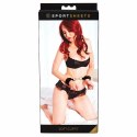 Kajdanki - Sportsheets Soft Cuffs Black Sportsheets