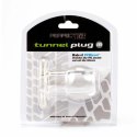 Korek analny tunel - Perfect Fit Tunnel Plug Medium Clear Przezroczysty Średni Perfect Fit