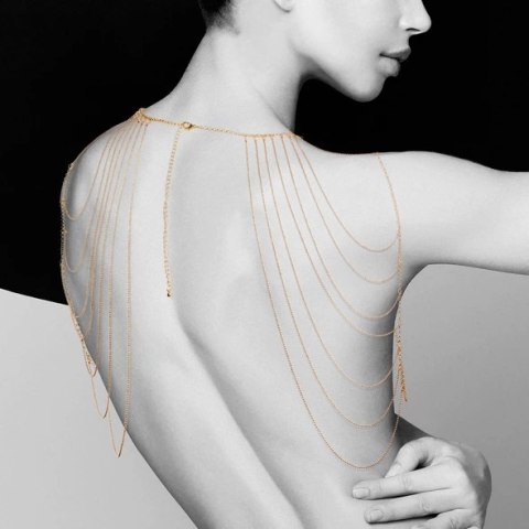 Łańcuszki na ramiona - Bijoux Indiscrets Magnifique Shoulder Jewelry Gold Bijoux Indiscrets Łańcuszki na ramiona - Bijoux Indiscrets Magnifique Shoulder Jewelry Gold Bijoux Indiscrets