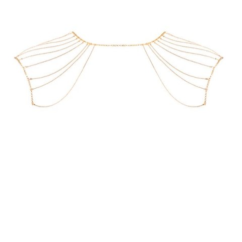 Łańcuszki na ramiona - Bijoux Indiscrets Magnifique Shoulder Jewelry Gold Bijoux Indiscrets Łańcuszki na ramiona - Bijoux Indiscrets Magnifique Shoulder Jewelry Gold Bijoux Indiscrets