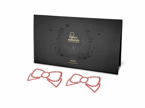 Nakładki na sutki - Bijoux Indiscrets Mimi Bow Red Kokarda Czerwona Bijoux Indiscrets Nakładki na sutki - Bijoux Indiscrets Mimi Bow Red Kokarda Czerwona Bijoux Indiscrets