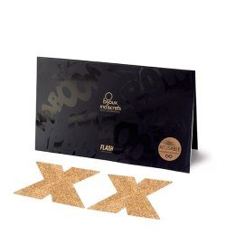 Naklejki na sutki - Bijoux Indiscrets Flash Cross Gold Bijoux Indiscrets