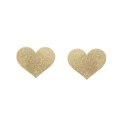 Naklejki na sutki - Bijoux Indiscrets Flash Heart Gold Bijoux Indiscrets