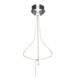Obroża - Bijoux Indiscrets Desir Metallique Collar Black Bijoux Indiscrets