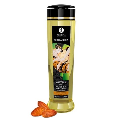 Olejek do masażu - Shunga Massage Oil Organica Almond Sweetness 240 ml Shunga