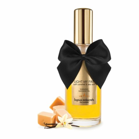 Olejek do masażu rozgrzewający jadalny - Bijoux Cosmetiques Light My Fire Soft Caramel 100 ml Bijoux Cosmetiques Olejek do masażu rozgrzewający jadalny - Bijoux Cosmetiques Light My Fire Soft Caramel 100 ml Bijoux Cosmetiques