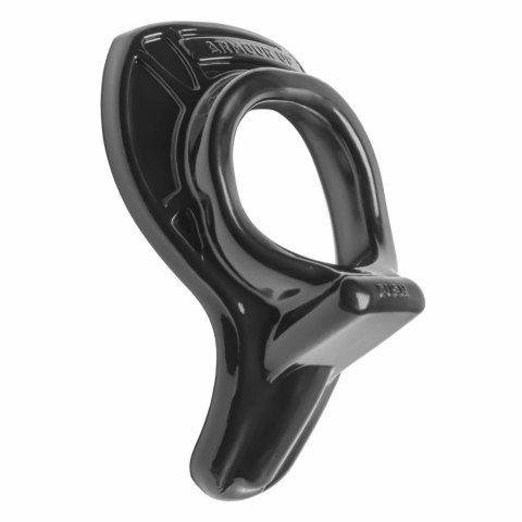 Pierścień na penisa - Perfect Fit Armour Push Black Czarny Perfect Fit Pierścień na penisa - Perfect Fit Armour Push Black Czarny Perfect Fit