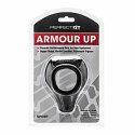 Pierścień na penisa - Perfect Fit Armour Up Sport Black Czarny Perfect Fit