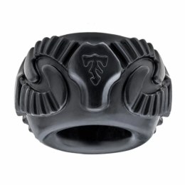 Pierścień na penisa - Perfect Fit Ram Ring Black Perfect Fit