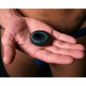 Pierścień na penisa - Perfect Fit Ribbed Ring Black Czarny Perfect Fit