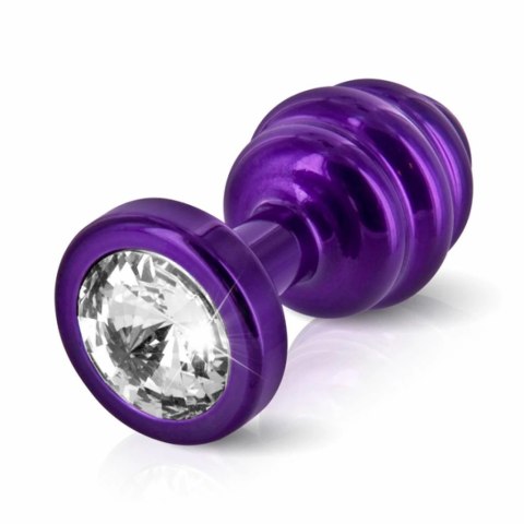 Plug analny - Diogol Ano Ribbed Purple 30 mm Diogol Plug analny - Diogol Ano Ribbed Purple 30 mm Diogol