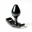 Plug analny - Perfect Fit Strap On Butt Plug Small Black Perfect Fit