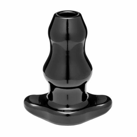 Plug analny podwójny tunel - Perfect Fit Double Tunnel Plug Large Black Czarny Duży Perfect Fit
