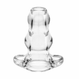 Plug analny podwójny tunel - Perfect Fit Double Tunnel Plug Large Clear Przezroczysty Duży Perfect Fit