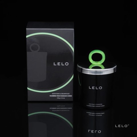 Świeca do masażu - Lelo Massage Candle Snow Pear & Cedarwood 150g Lelo Świeca do masażu - Lelo Massage Candle Snow Pear & Cedarwood 150g Lelo