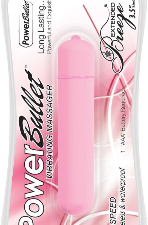 Wibrator - PowerBullet Extended Breeze Pink PowerBullet Wibrator - PowerBullet Extended Breeze Pink PowerBullet