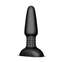 Zdalnie sterowany plug analny - B-Vibe Rimming Plug 2 Black B-vibe