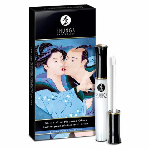 Żel do seksu oralnego - Shunga Divine Oral Pleasure Gloss Coconut Water 10 ml Shunga Żel do seksu oralnego - Shunga Divine Oral Pleasure Gloss Coconut Water 10 ml Shunga