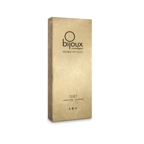 Zestaw balsamów stymulujących - Bijoux Cosmetiques Nip Gloss Duet 2 x 13 ml Bijoux Cosmetiques Zestaw balsamów stymulujących - Bijoux Cosmetiques Nip Gloss Duet 2 x 13 ml Bijoux Cosmetiques