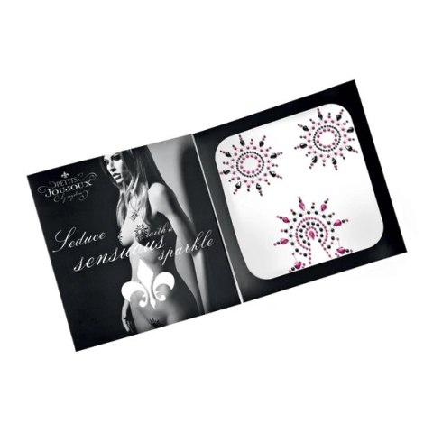 Biżuteria do ciała - Petits Joujoux Gloria Set Black & Pink Petits Joujoux Biżuteria do ciała - Petits Joujoux Gloria Set Black & Pink Petits Joujoux
