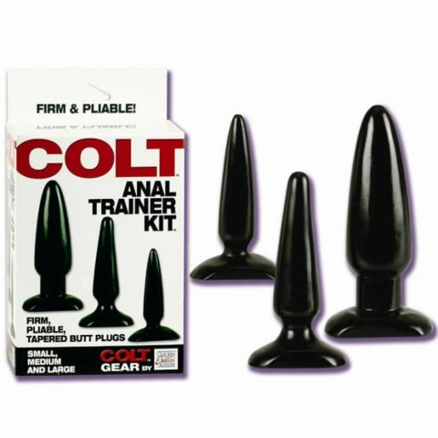 Colt - Zestaw korków analnych - Anal Trainer Kit COLT