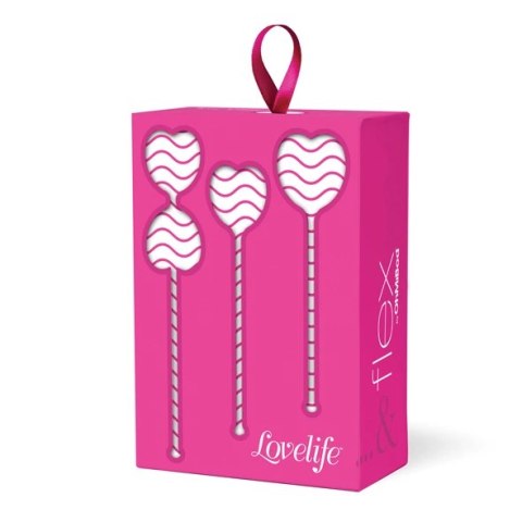 Kulki kegla - Lovelife by OhMiBod Flex Kegels 3 szt Lovelife by OhMiBod Kulki kegla - Lovelife by OhMiBod Flex Kegels 3 szt Lovelife by OhMiBod