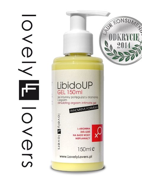 Lovely Lovers - kobiece libido i orgazm - LibidoUP Gel 150 ml Lovely Lovers Lovely Lovers - kobiece libido i orgazm - LibidoUP Gel 150 ml Lovely Lovers