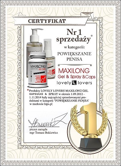 Lovely Lovers - powiększanie penisa - Maxilong Gel 150 ml Lovely Lovers Lovely Lovers - powiększanie penisa - Maxilong Gel 150 ml Lovely Lovers