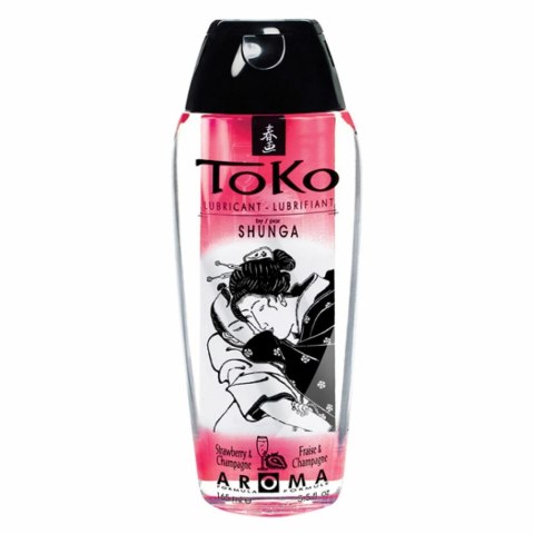 Lubrykant - Shunga Toko Strawberry & Champagne 165 ml Shunga Lubrykant - Shunga Toko Strawberry & Champagne 165 ml Shunga