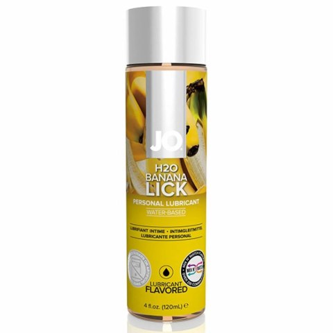 Lubrykant - System JO H2O Banana Lick 120 ml System Jo