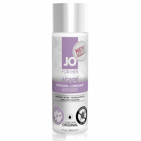 Lubrykant dla wrażliwej skóry - System JO For Her Agape Original 60 ml System Jo