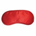 Maska na oczy - S&M Satin Blindfold Red Sex&Mischief
