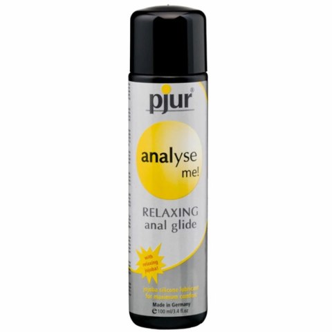 Odprężający silikonowy lubrykant analny - Pjur Analyse Me Relaxing Silicone 100 ml Pjur